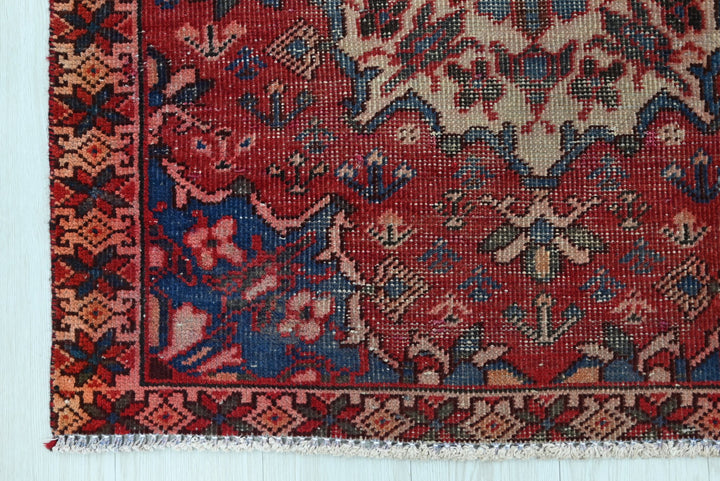 red Runner rug 3' 3" x 9' 4"