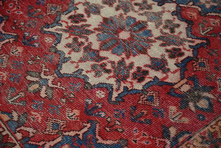 red Runner rug 3' 3" x 9' 4"
