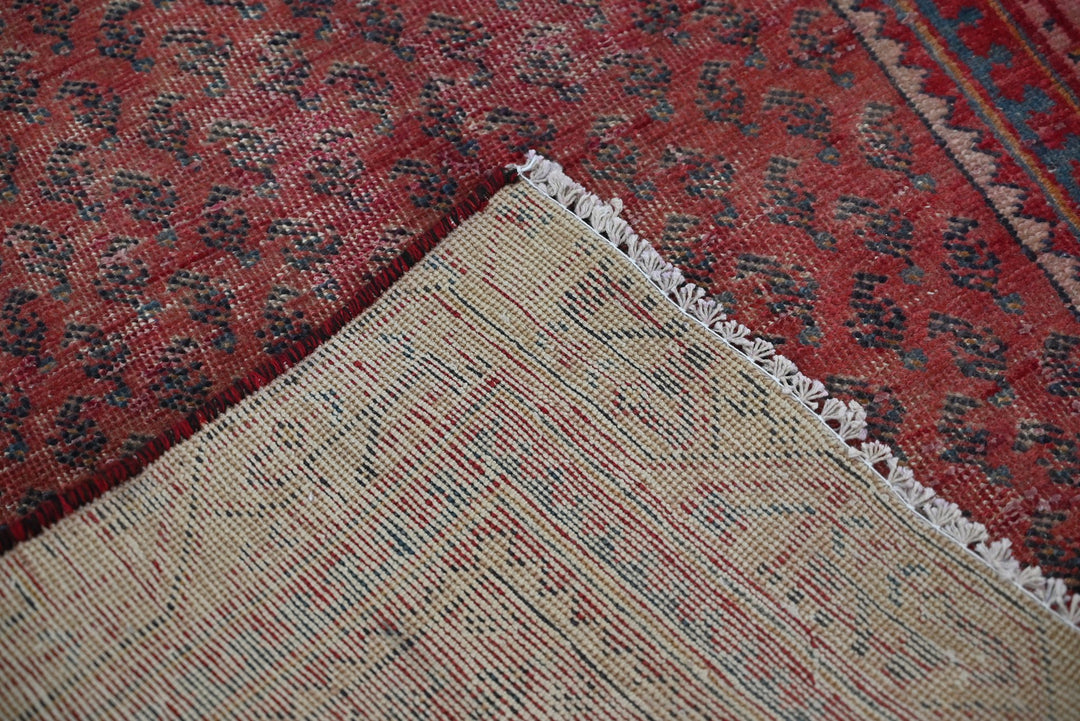 red Runner rug 3' 1" x 9' 10"