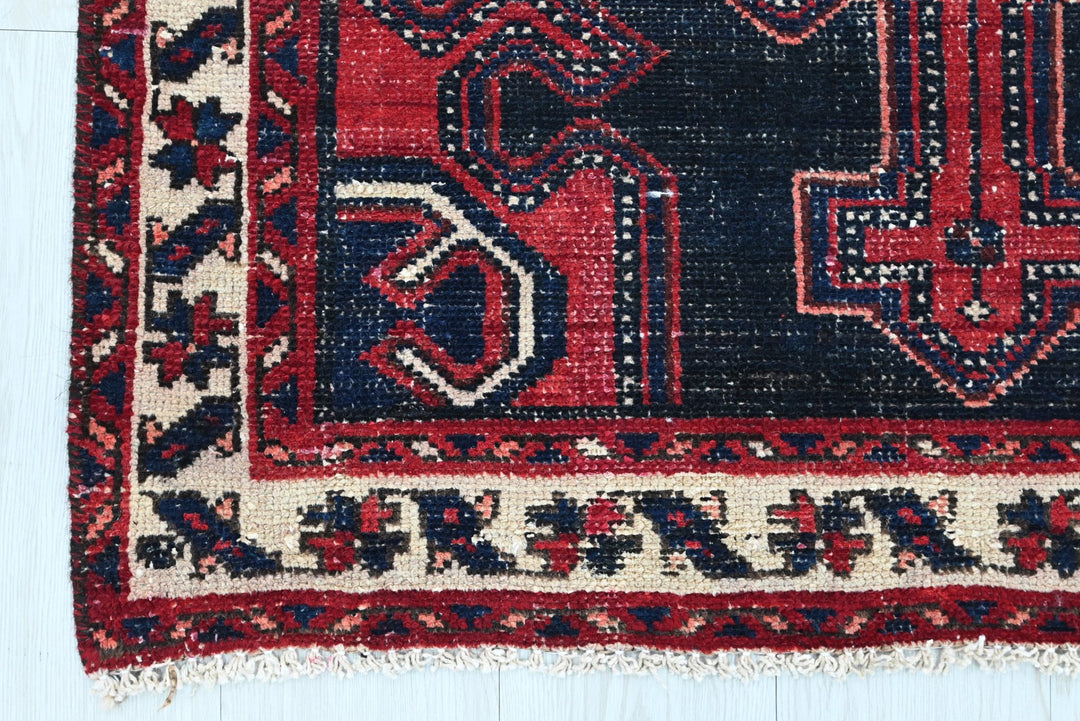 black Runner rug 3' 1" x 9' 4"