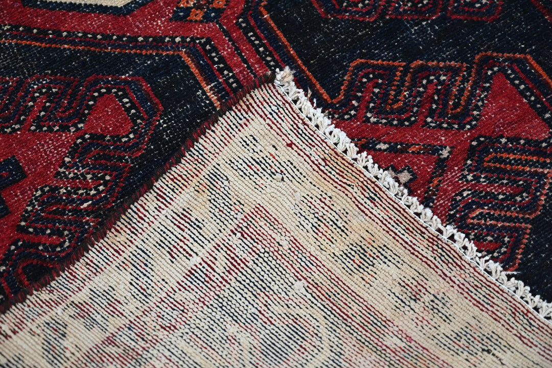 black Runner rug 3' 1" x 9' 4"
