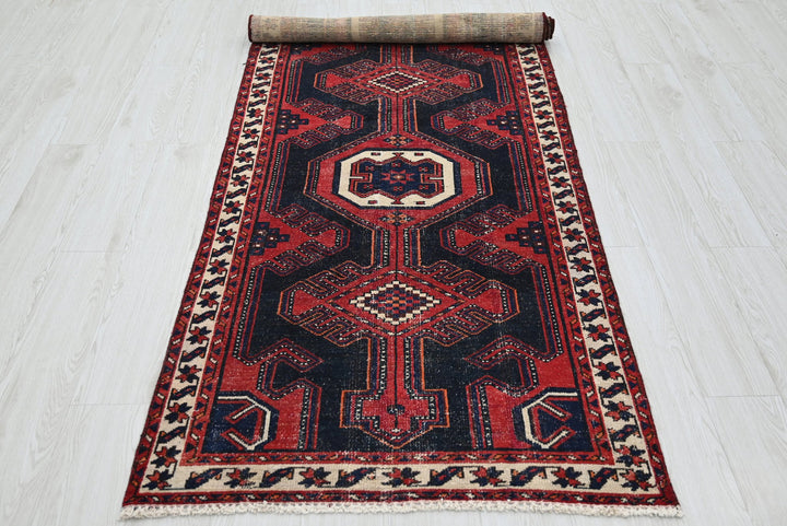 black Runner rug 3' 1" x 9' 4"