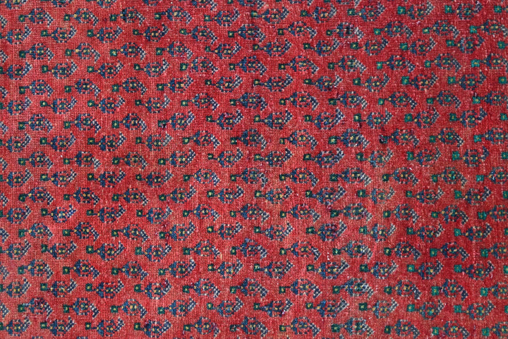 red Runner rug 3' 4" x 9' 10"