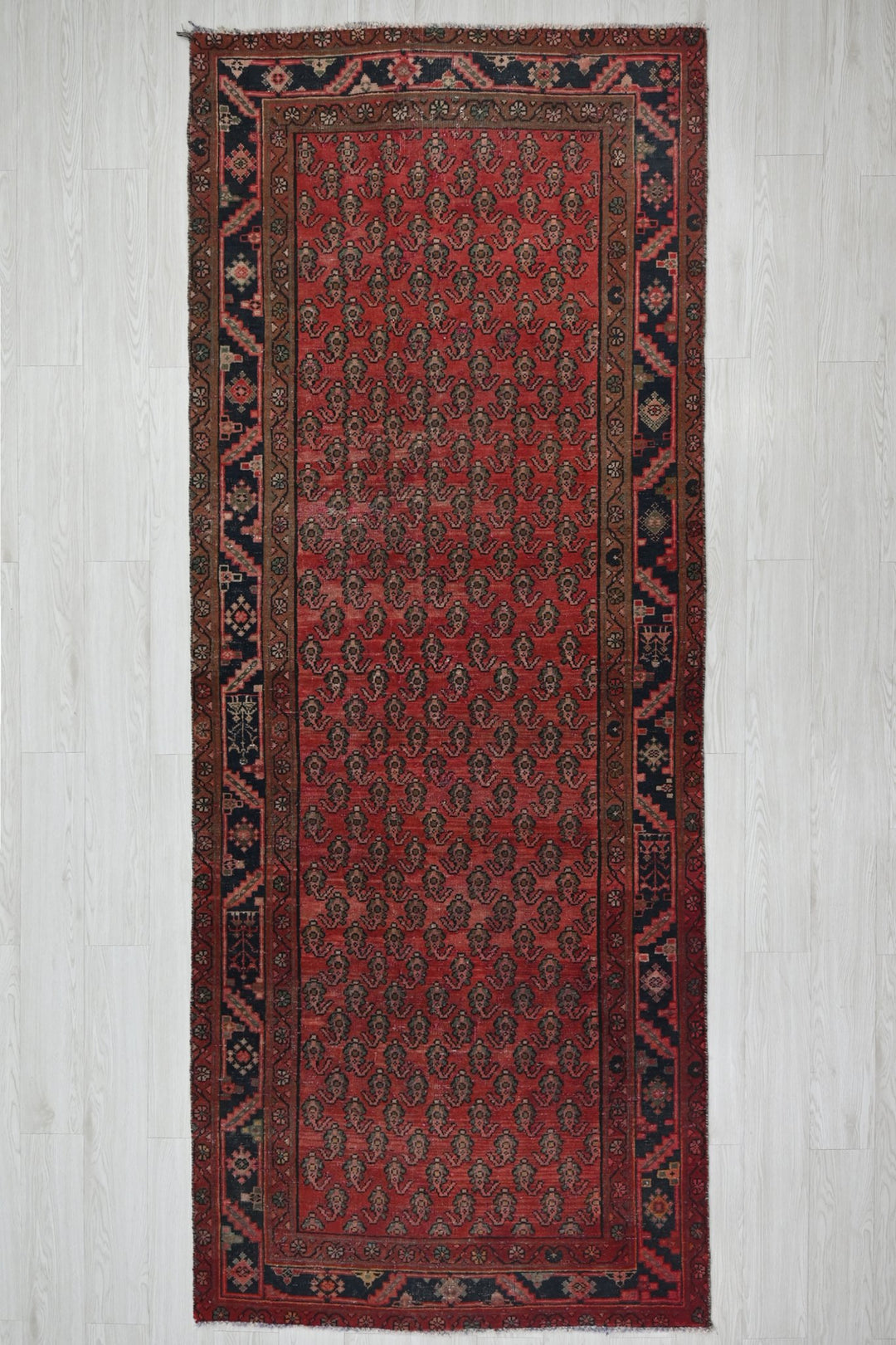 red Runner rug 3' 10" x 9' 11"