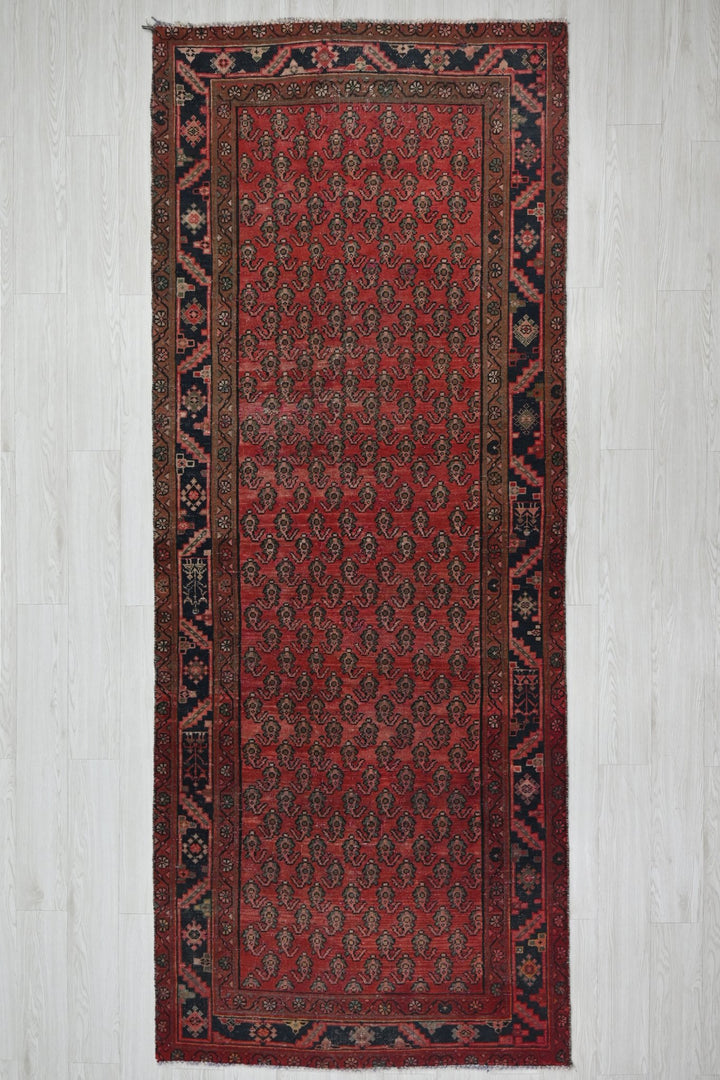 red Runner rug 3' 10" x 9' 11"