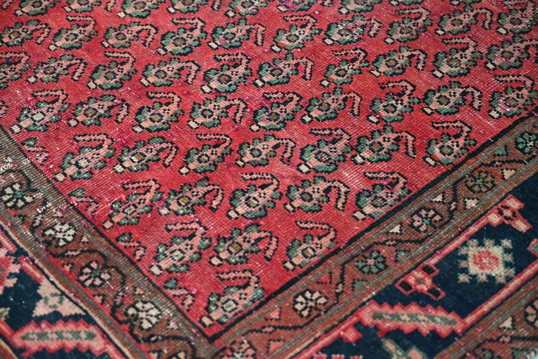 red Runner rug 3' 10" x 9' 11"