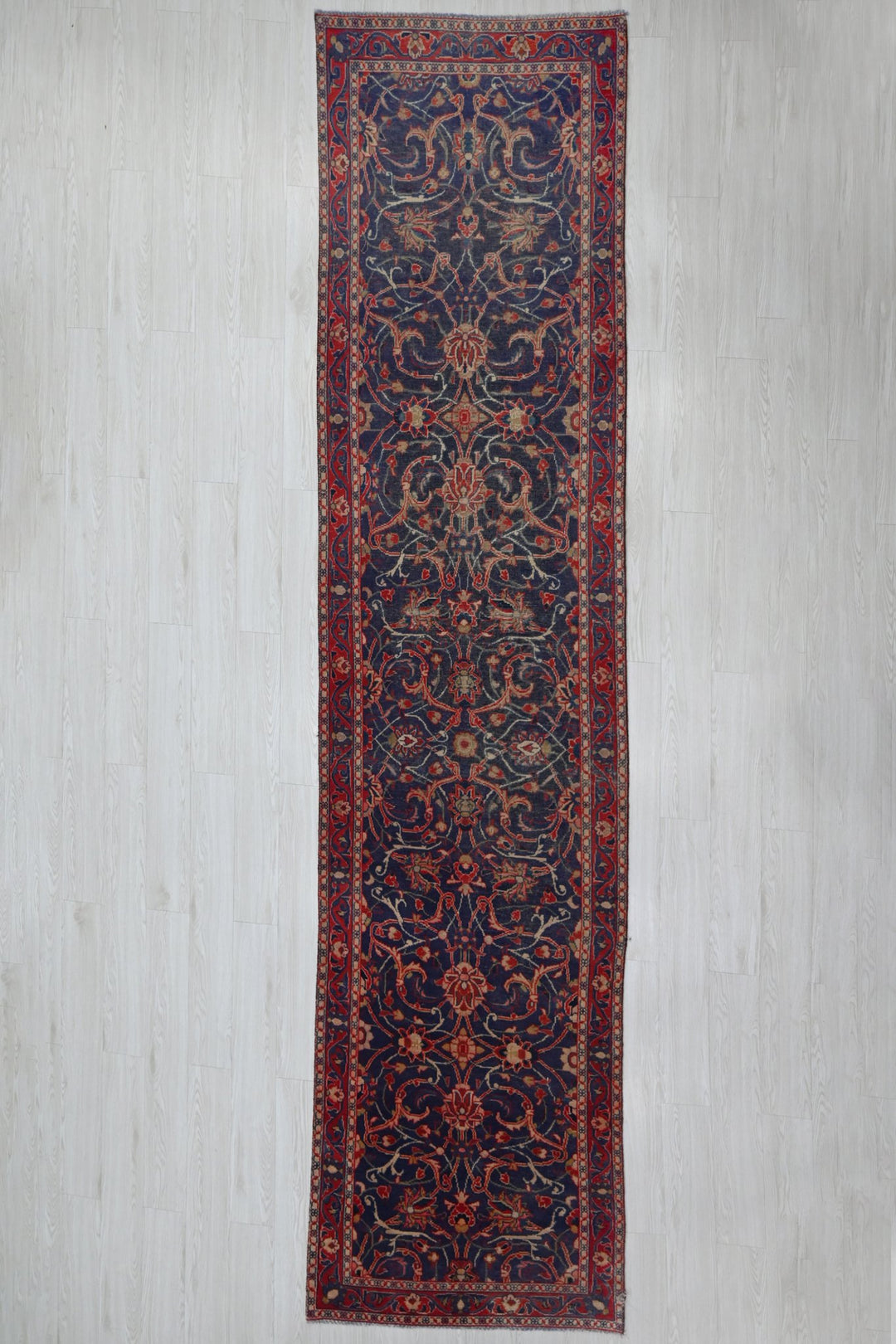blue Runner rug 3' 2" x 13' 1"