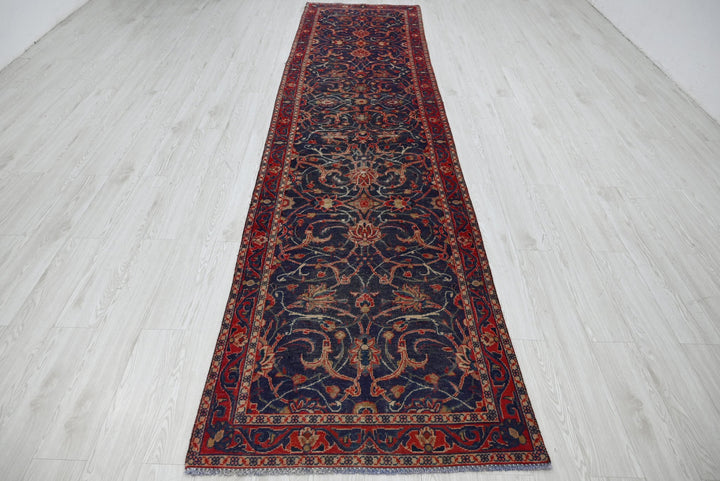 blue Runner rug 3' 2" x 13' 1"