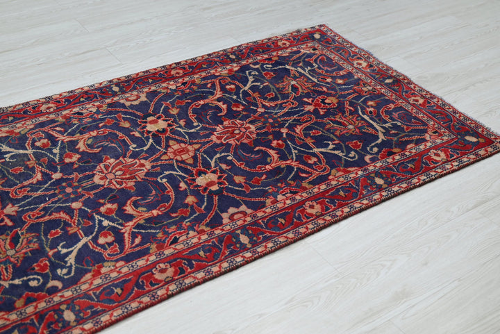 blue Runner rug 3' 2" x 13' 1"