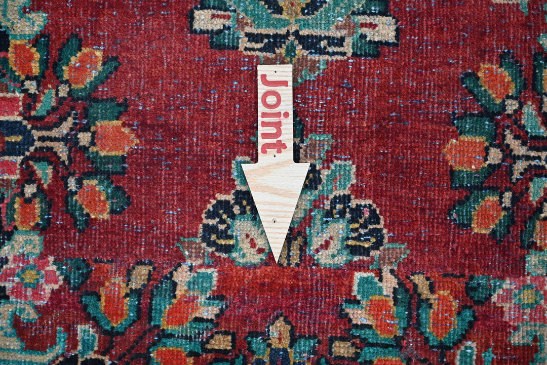 red Runner rug 2' 4" x 13' 10"