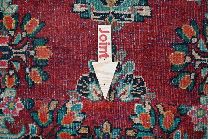 red Runner rug 2' 4" x 13' 10"