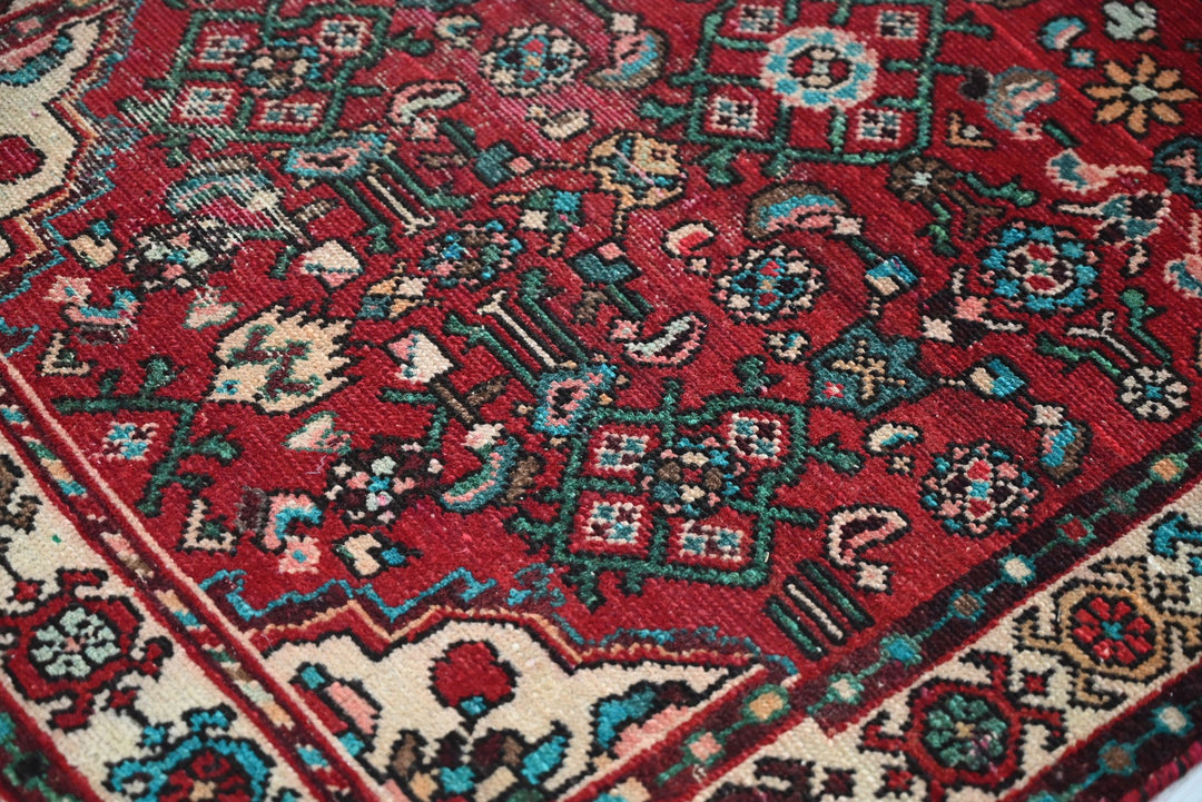 red Runner rug 2' 10" x 9' 1"