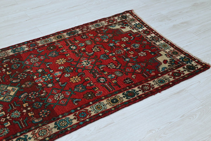 red Runner rug 2' 10" x 9' 1"