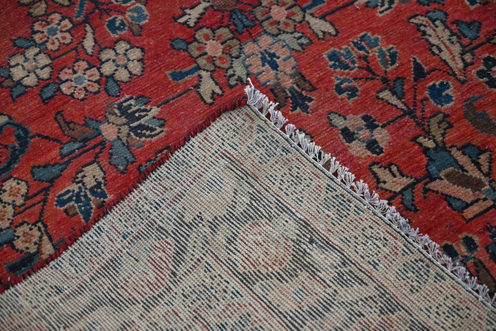 red Runner rug 3' 9" x 10' 2"