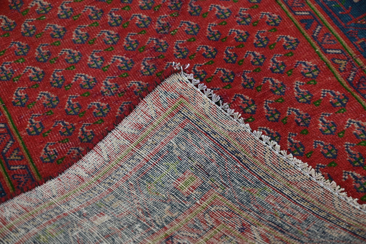 red Runner rug 3' 1" x 9' 11"