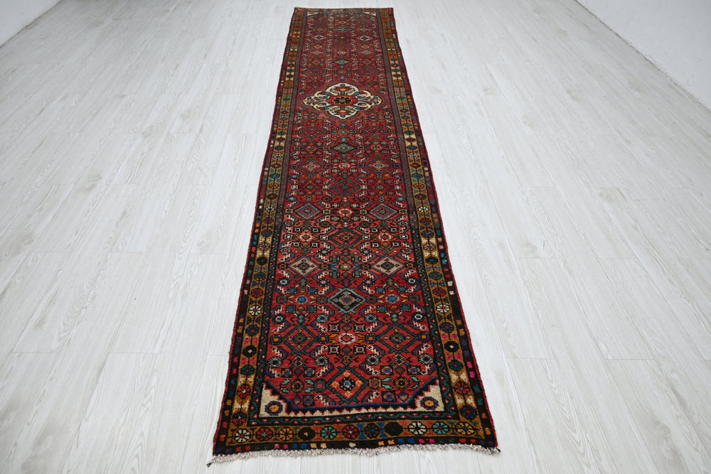 red Runner rug 2' 6" x 12' 2"