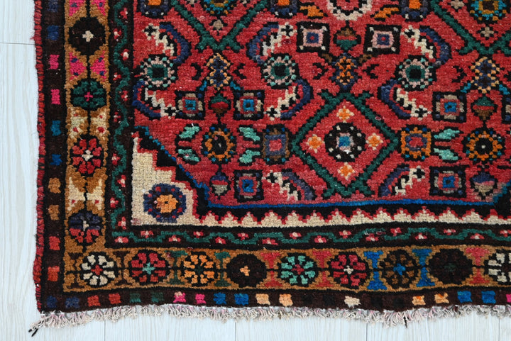 red Runner rug 2' 6" x 12' 2"