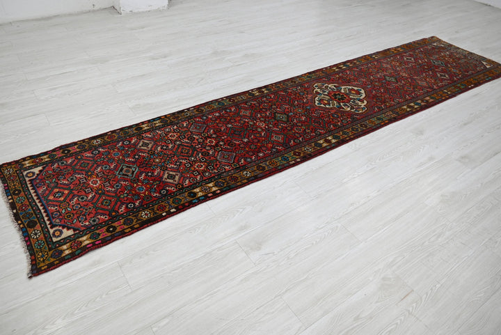 red Runner rug 2' 6" x 12' 2"