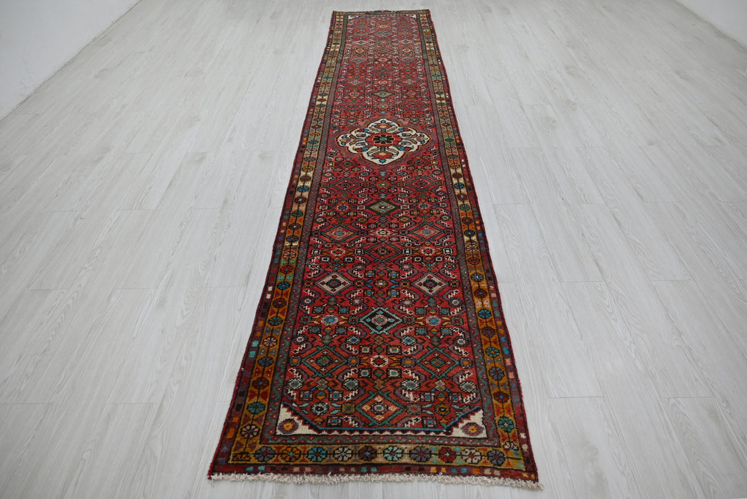red Runner rug 2' 6" x 12' 2"