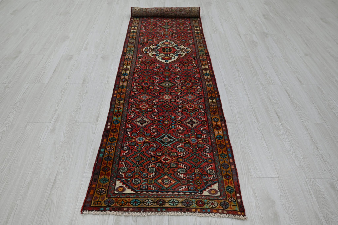 red Runner rug 2' 6" x 12' 2"