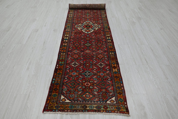 red Runner rug 2' 6" x 12' 2"