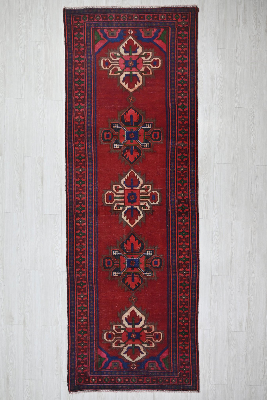 red Runner rug 3' 6" x 10' 2"