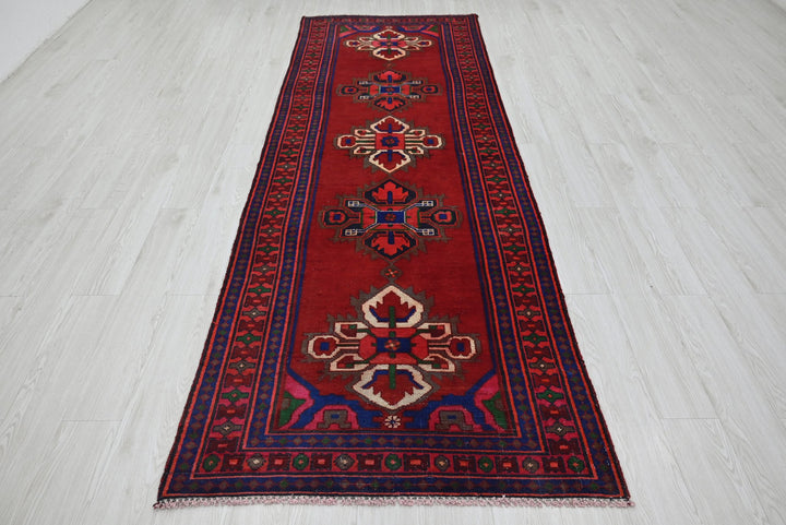 red Runner rug 3' 6" x 10' 2"