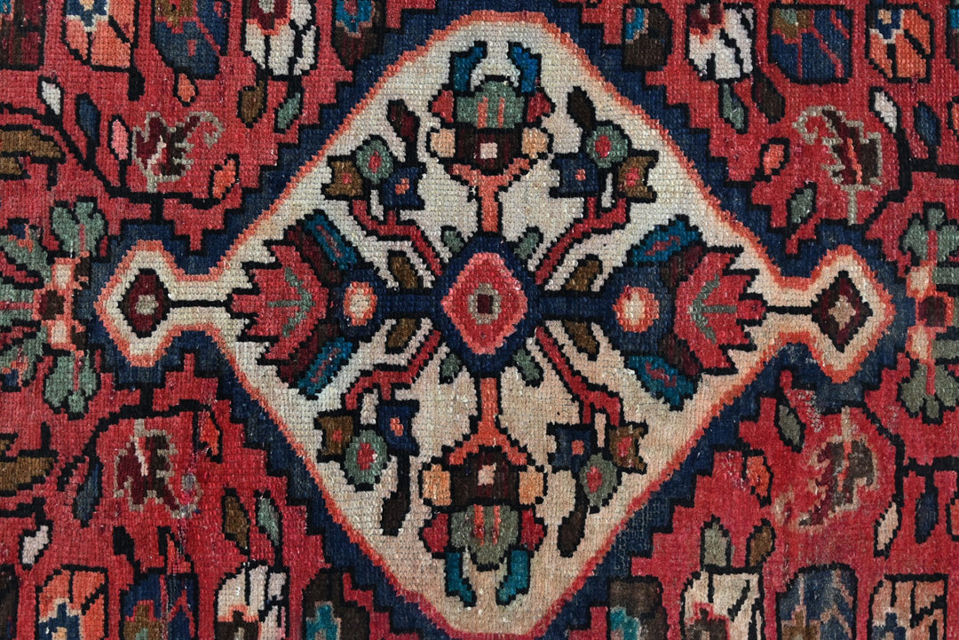 red Runner rug 2' 10" x 10' 7"