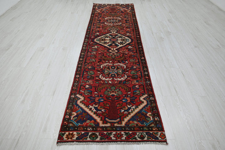 red Runner rug 2' 10" x 10' 7"