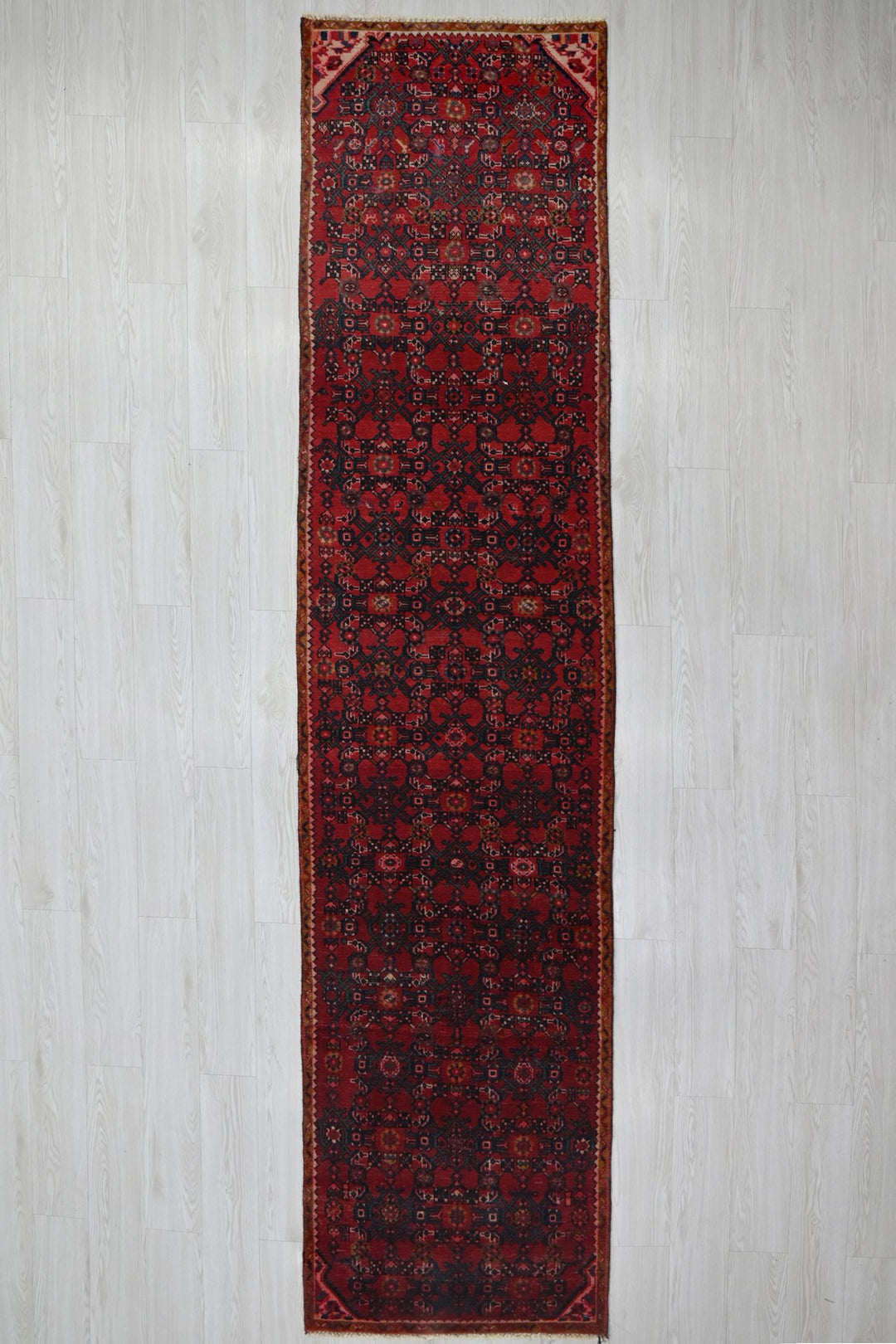 red Runner rug 2' 7" x 12' 3"