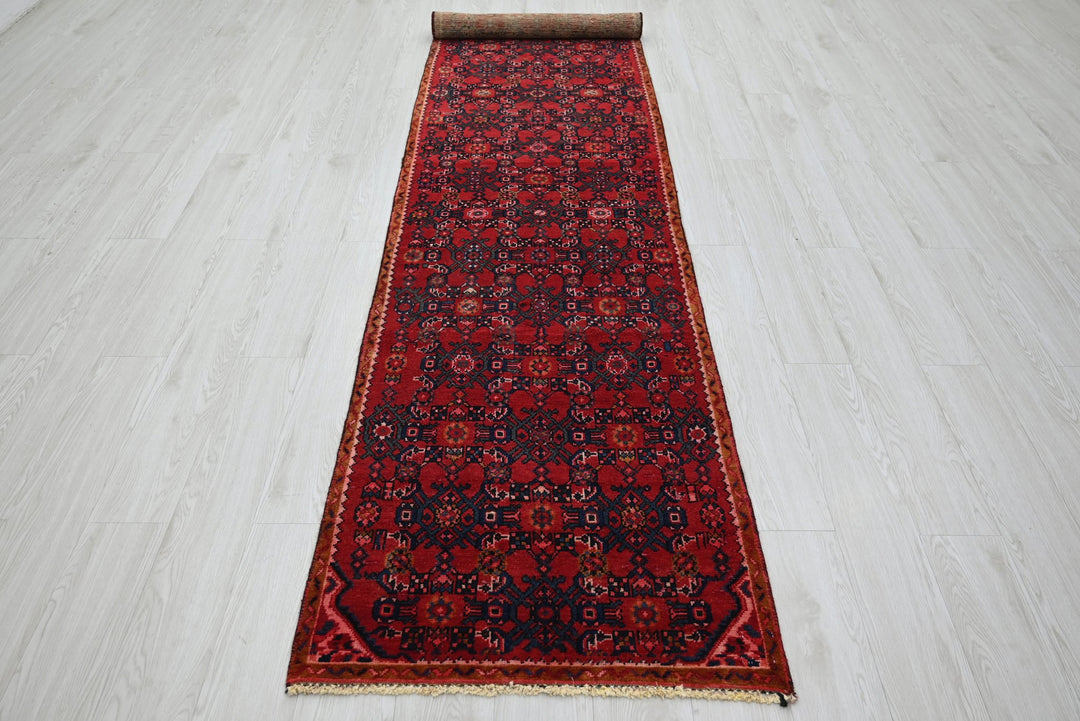 red Runner rug 2' 7" x 12' 3"