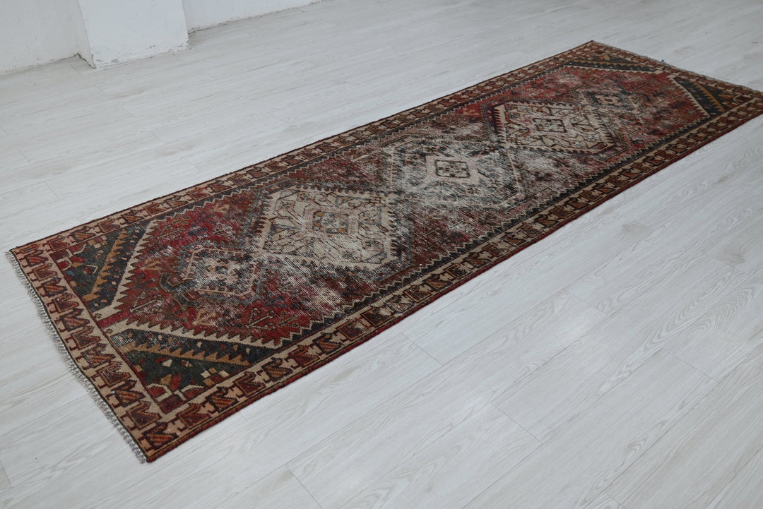 red Runner rug 3' 2" x 9' 6"