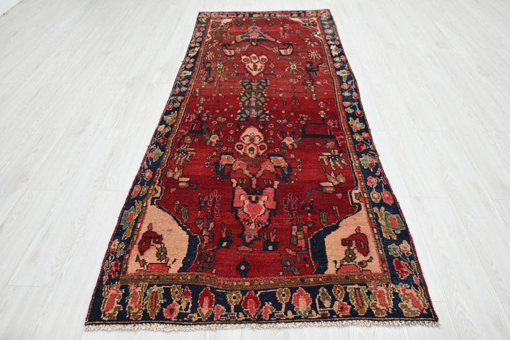 red Runner rug 3' 3" x 8' 8"