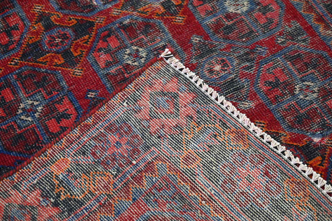 red Runner rug 3' 3" x 8' 10"