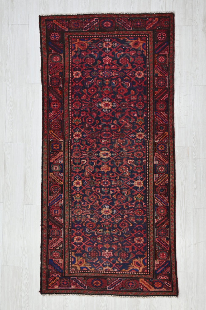 blue Medium rug 3' 2" x 6' 10"
