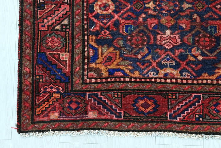 blue Medium rug 3' 2" x 6' 10"