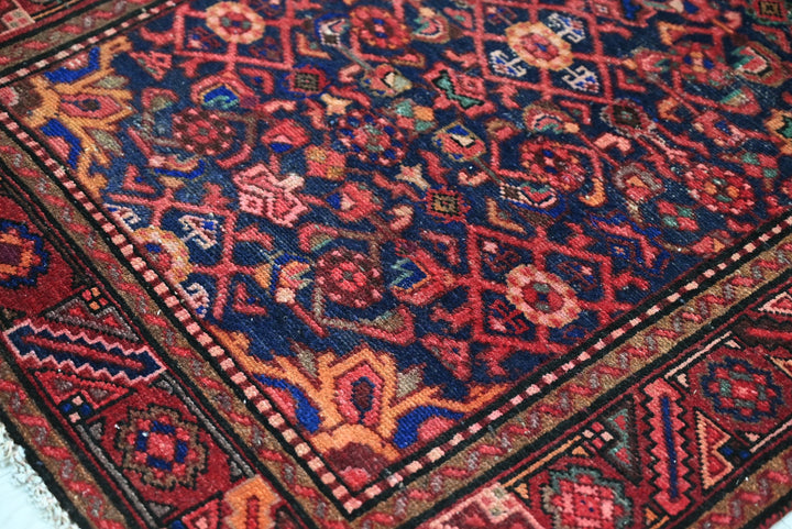 blue Medium rug 3' 2" x 6' 10"