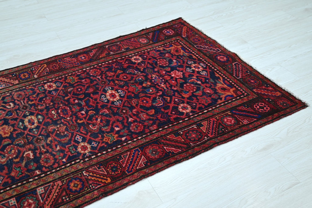 blue Medium rug 3' 2" x 6' 10"