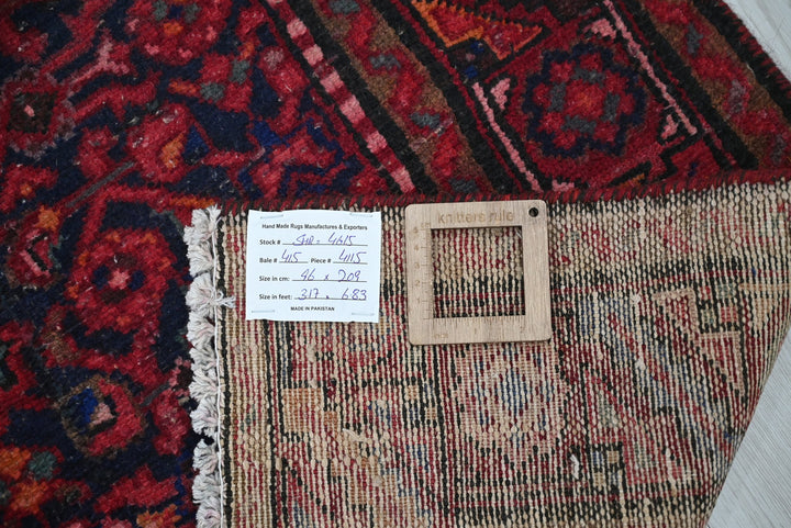 blue Medium rug 3' 2" x 6' 10"