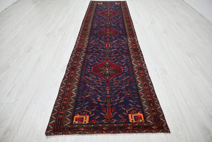 blue Runner rug 3' 2" x 11' 5"