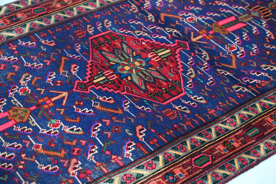blue Runner rug 3' 2" x 11' 5"