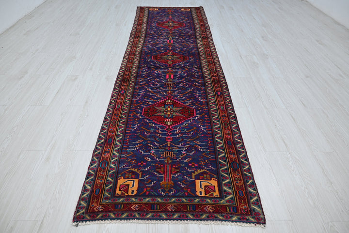 blue Runner rug 3' 2" x 11' 5"