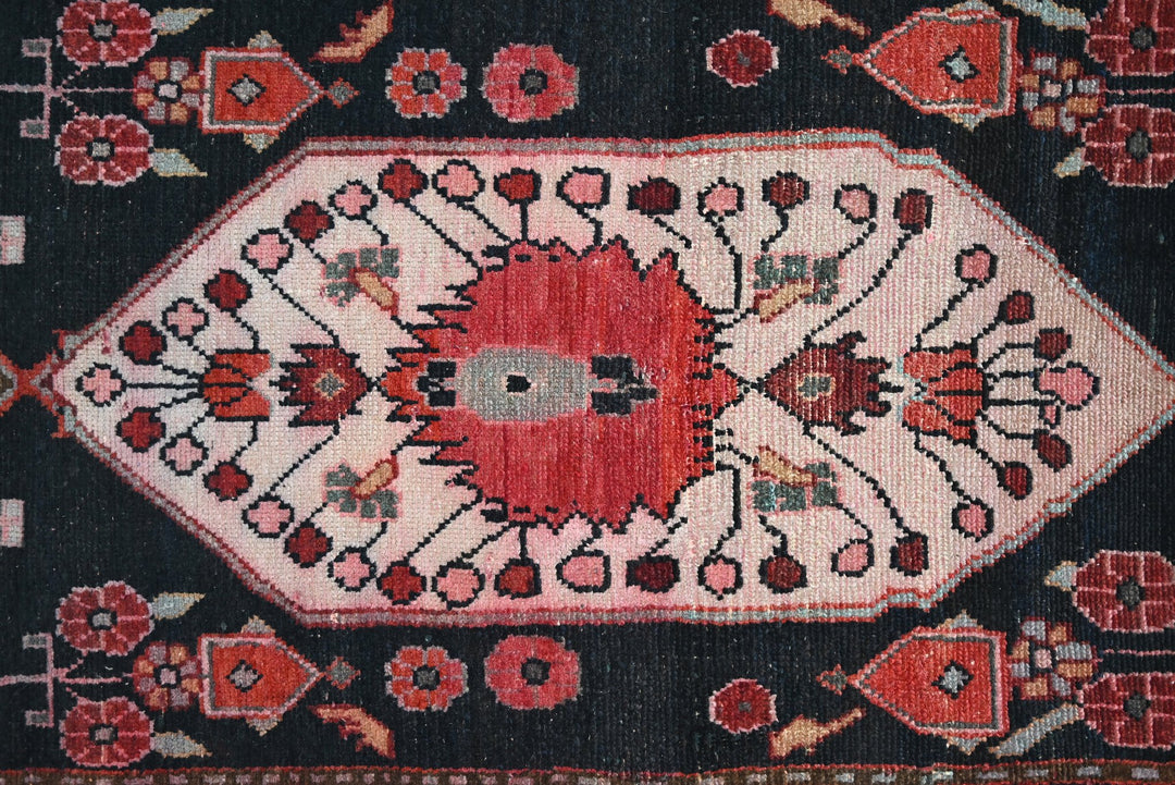 black Runner rug 2' 7" x 7' 10"