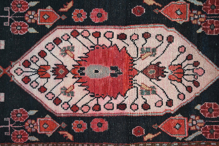 black Runner rug 2' 7" x 7' 10"