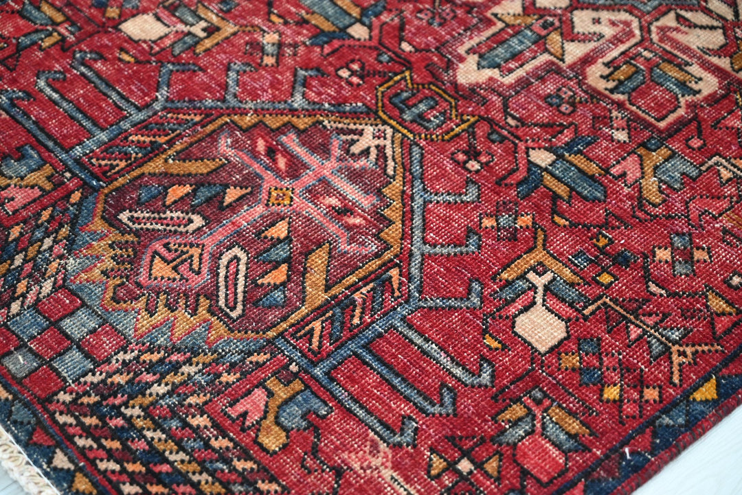 red Runner rug 2' 9" x 10' 11"