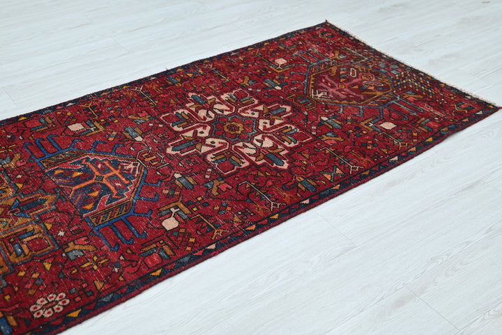 red Runner rug 2' 9" x 10' 11"