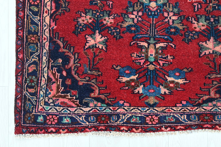 red Runner rug 3' 3" x 11' 7"