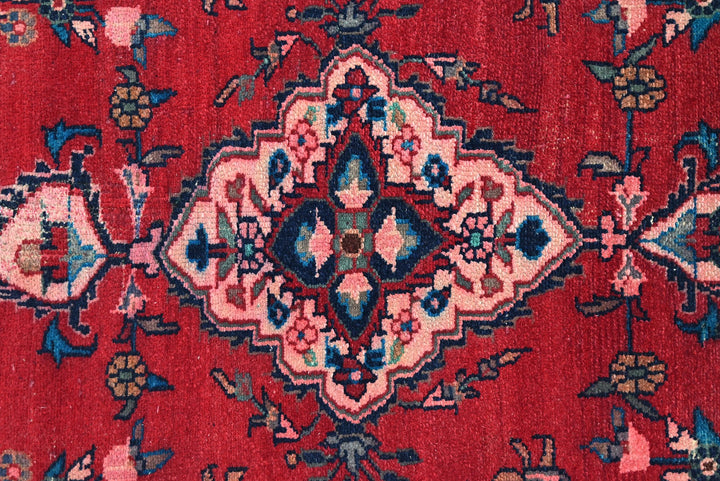red Runner rug 3' 3" x 11' 7"