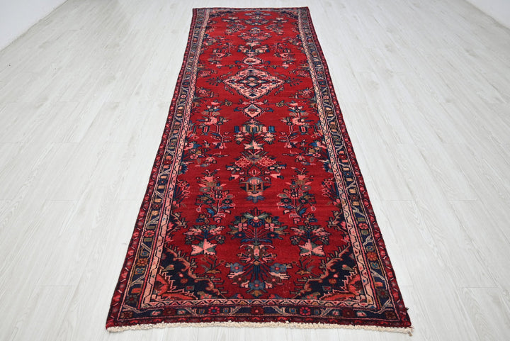red Runner rug 3' 3" x 11' 7"