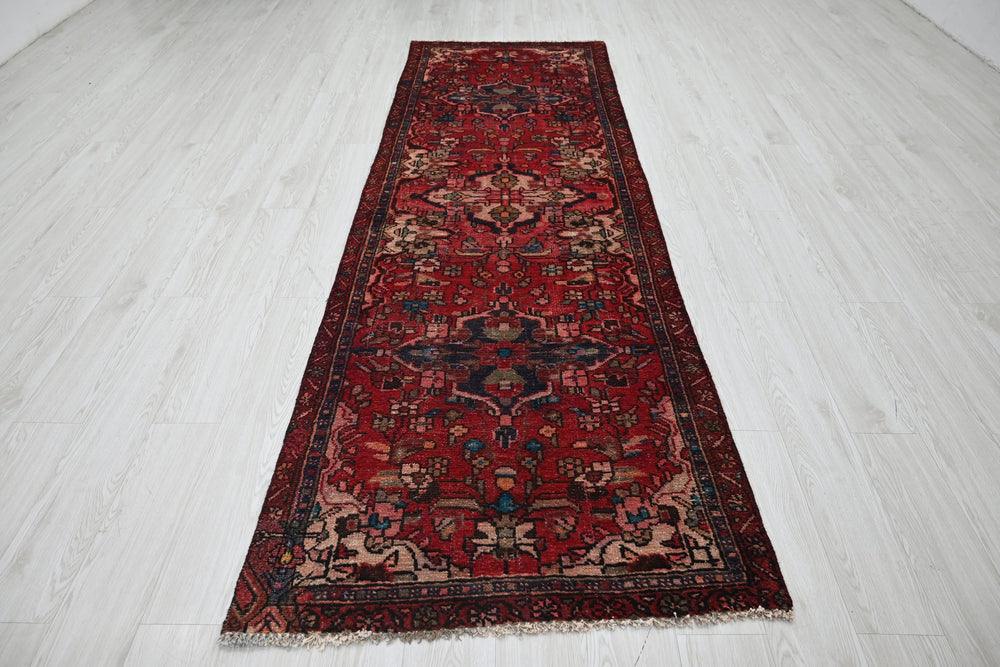 red Runner rug 3' 0" x 9' 5"